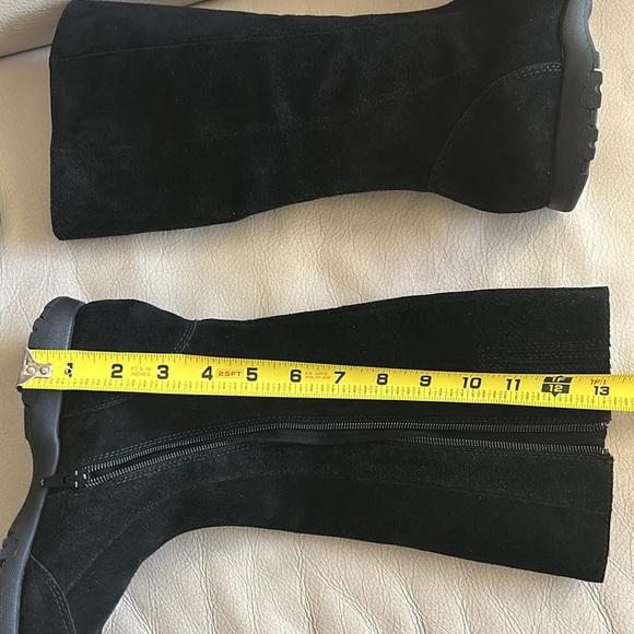 NWOB Jeffrey Campbell Endurance Mid-calf sneaker boot Black Suede Size 7 - Picture 9 of 10